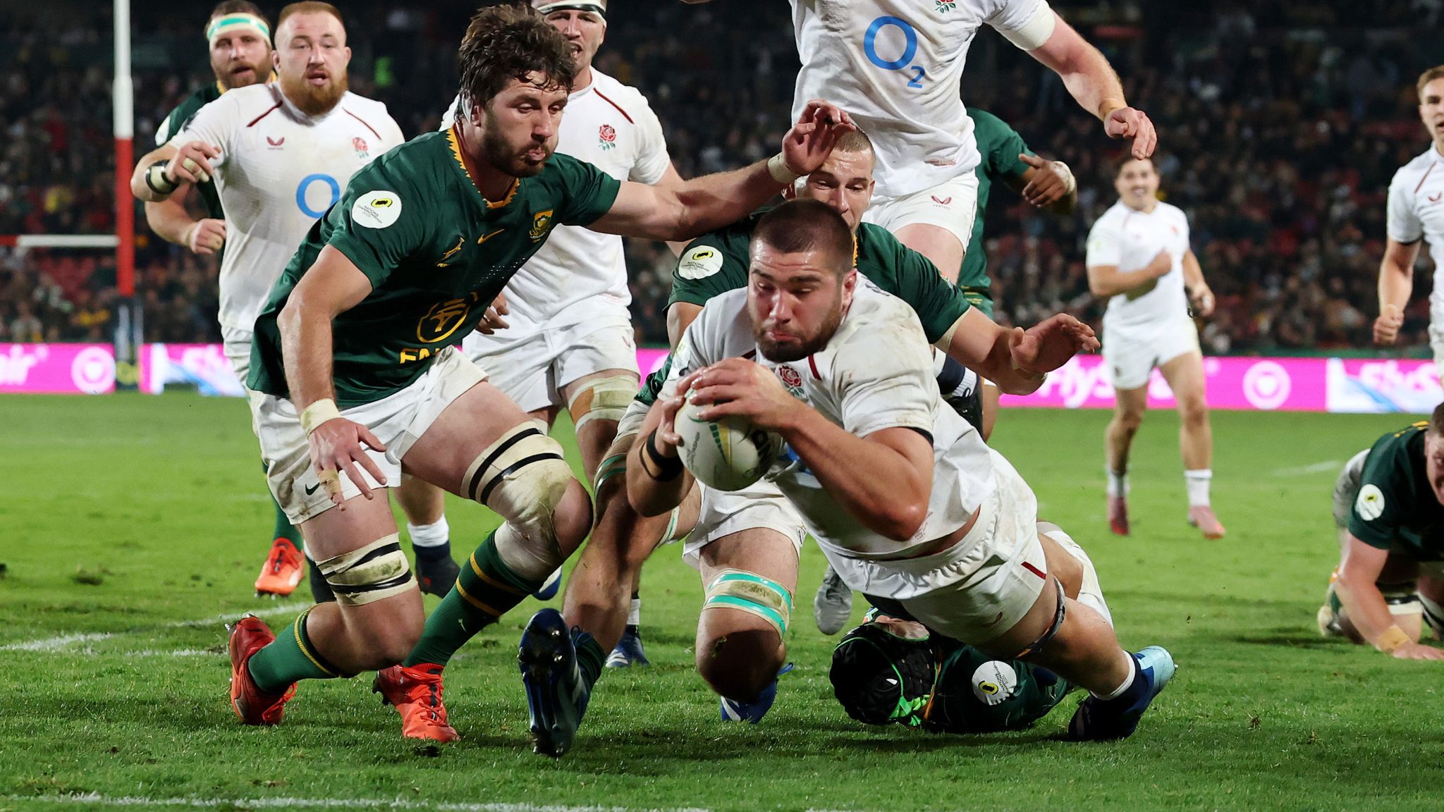 George England Rugby South Africa 45-21 England: Springboks show muscle in seven-try Nations ...