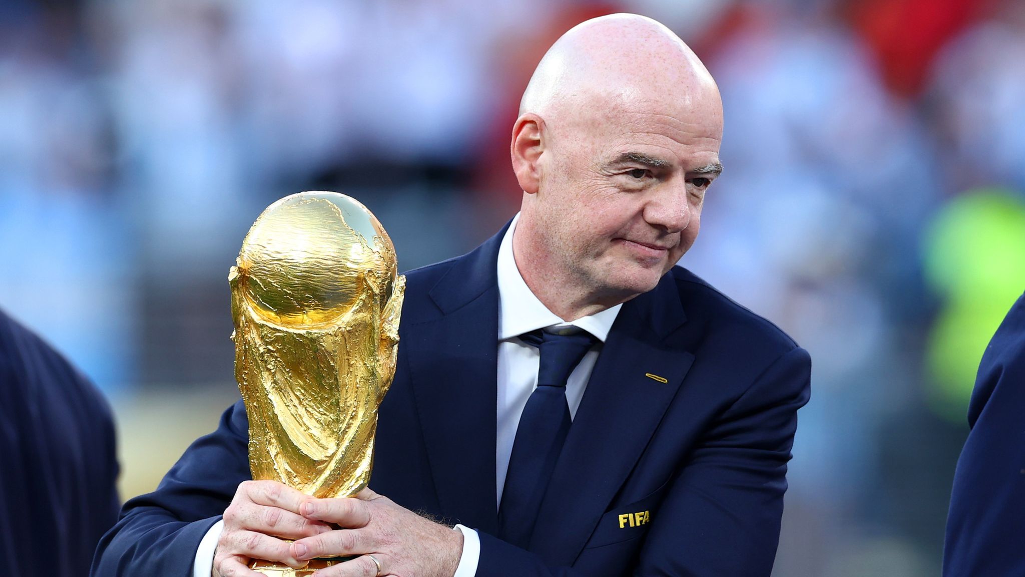 World Cup: UEFA hits out at FIFA and Gianni Infantino amid plans to sell minority stakes linked to competition | Football News | Sky Sports