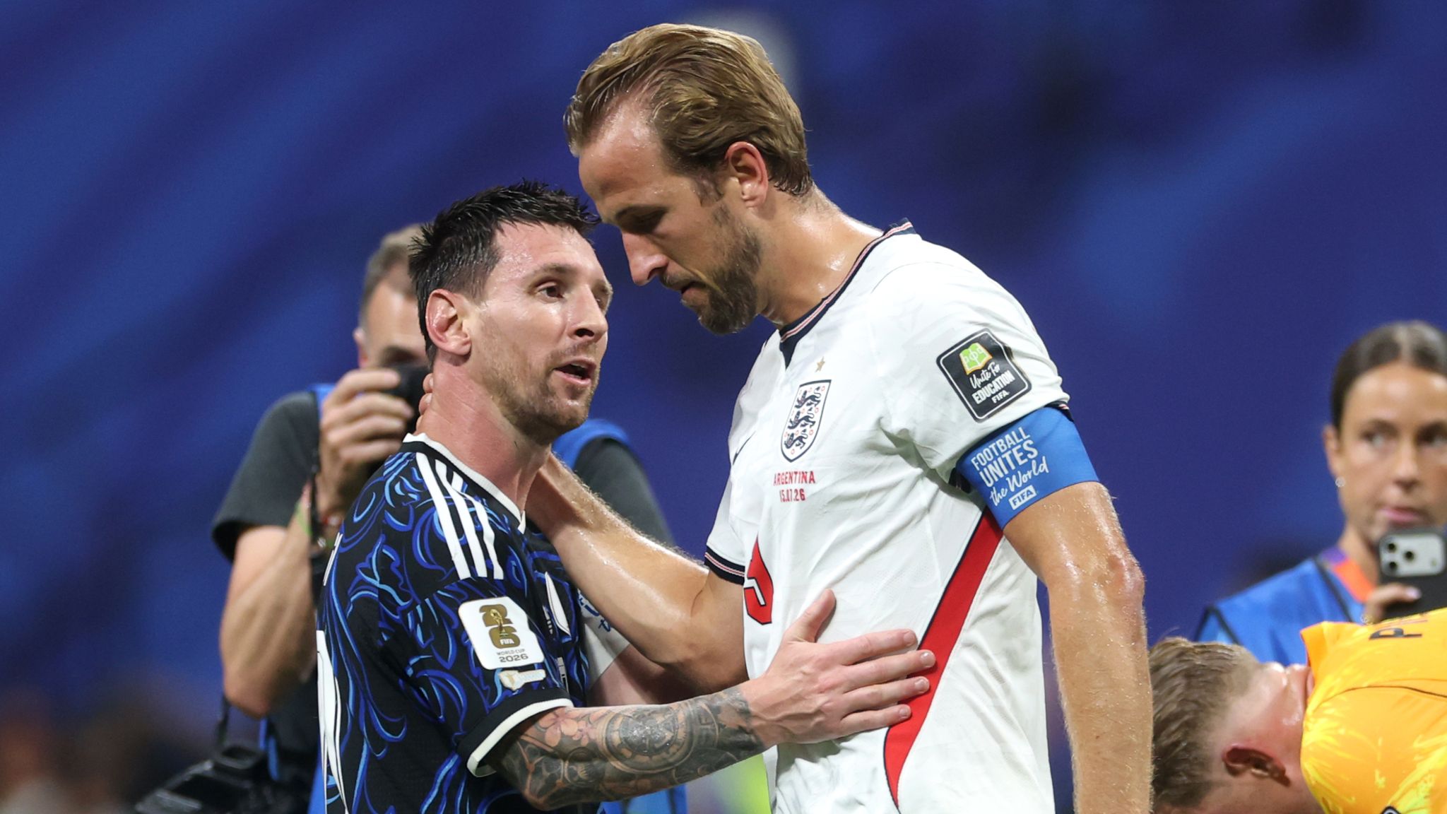 England out of World Cup: Harry Kane says holding on was not enough against Argentina