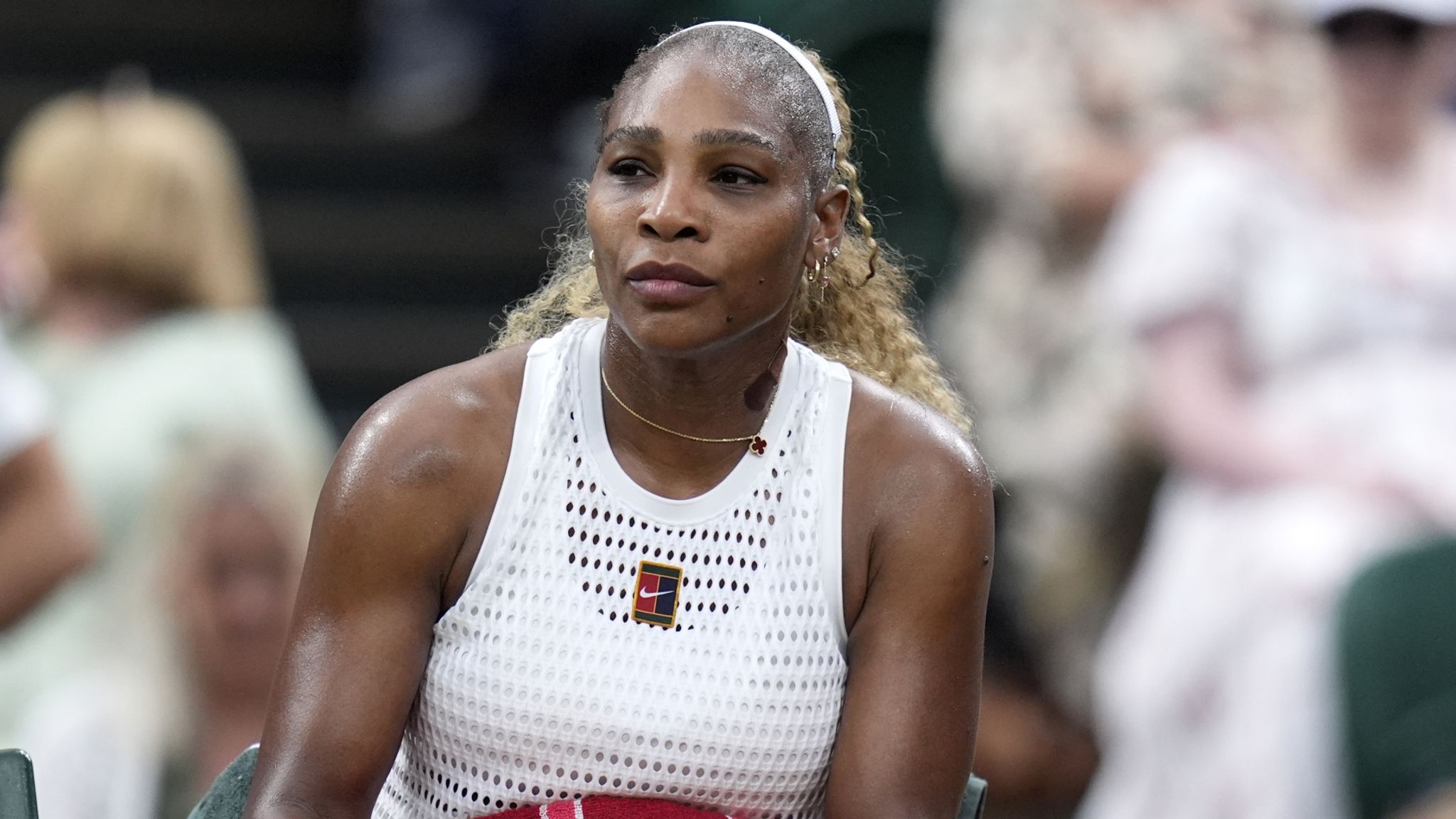 Williams sisters out of Wimbledon doubles after 'heartbroken' Serena injury