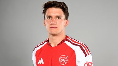 Tzolis has been unveiled as Arsenal's latest signing