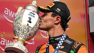 Lando Norris at the Hungarian GP (Getty Images)