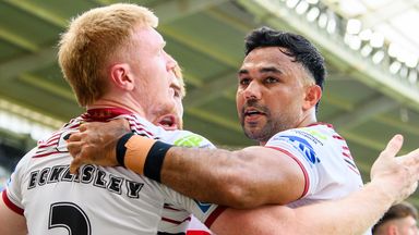 Bevan French scored one try and assisted four more as Wigan Warriors saw off St Helens on Friday
