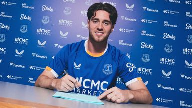 Everton have completed the signing of Hayden Hackney from Middlesbrough (credit: Everton FC)