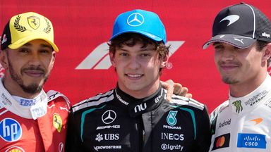 Lewis Hamilton, Kimi Antonelli, Lando Norris