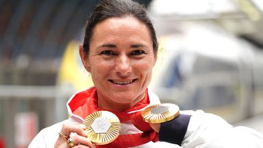 Dame Sarah Storey won a British record 19 Paralympic gold medals across swimming and cycling