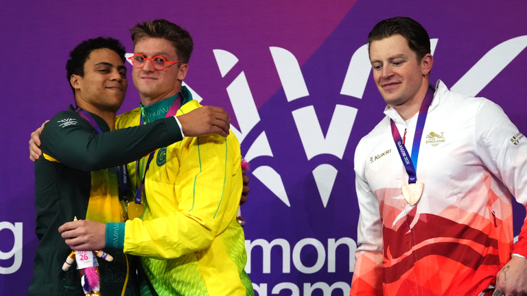 Ramsay-Peaty has been criticised for not acknowledging his competitors in interviews