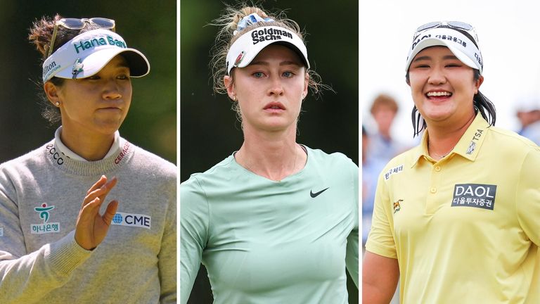 Lydia Ko, Nelly Korda, Haeren Ryu