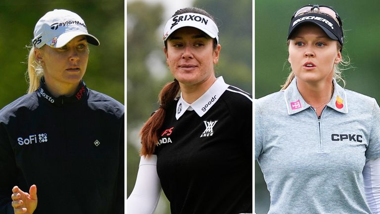 Charley Hull, Hannah Green, Brooke Henderson