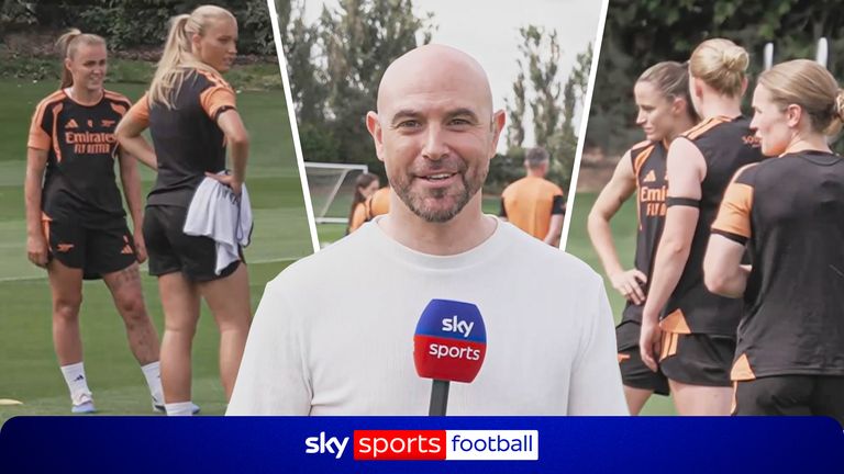 arsenal wsl training