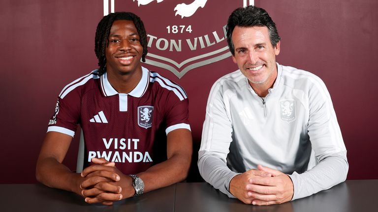 Aston Villa have signed Johan Manzambi from Freiburg