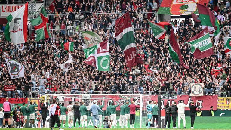 Augsburg have been a Bundesliga success by staying in the league for 16 years