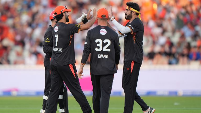 The home crowd were treated to a pair of innings that yielded 29 sixes 