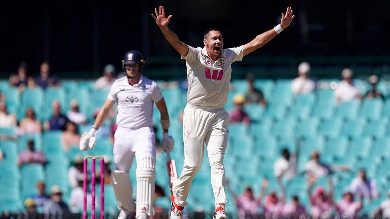 Scott Boland conquistou 20 postigos na série Ashes de inverno