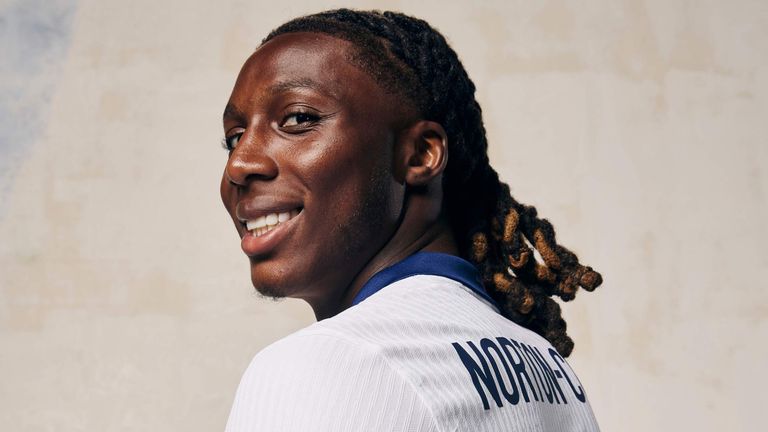 Brooke Norton-Cuffy, now 22, has made the move to Premier League club Hull from Genoa