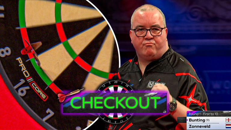 stepehn bunting checkout world matchplay