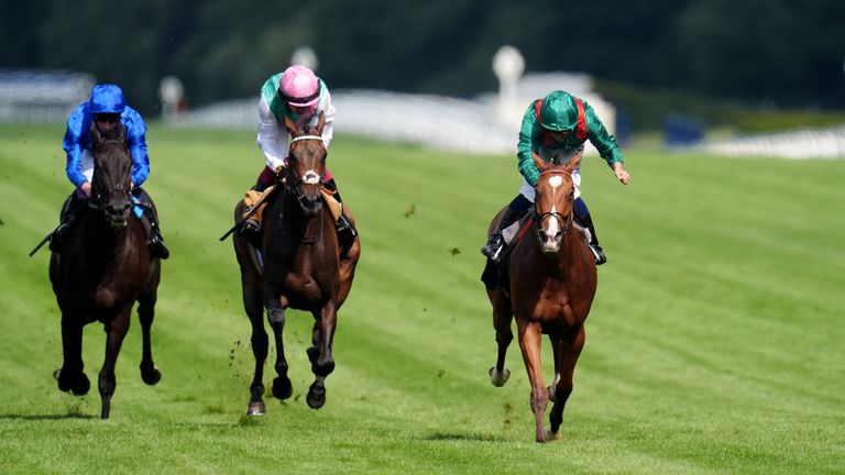 Calandagan (right) won last year's King George