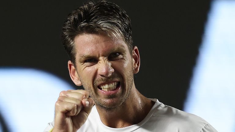 Cameron Norrie needed just 50 minutes to beat Bernard Tomic