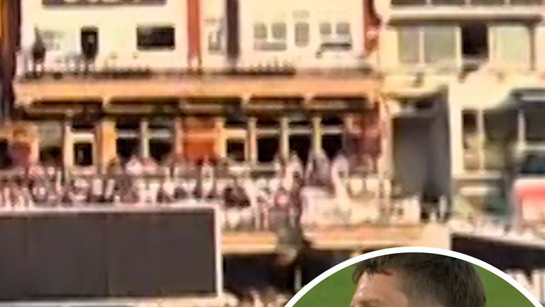 Batsman POV! Carse wicket caught on Helmet Cam 