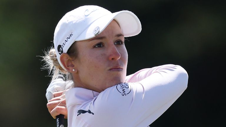 Chiara Tamburlini missed the cut at the AIG Women's Open