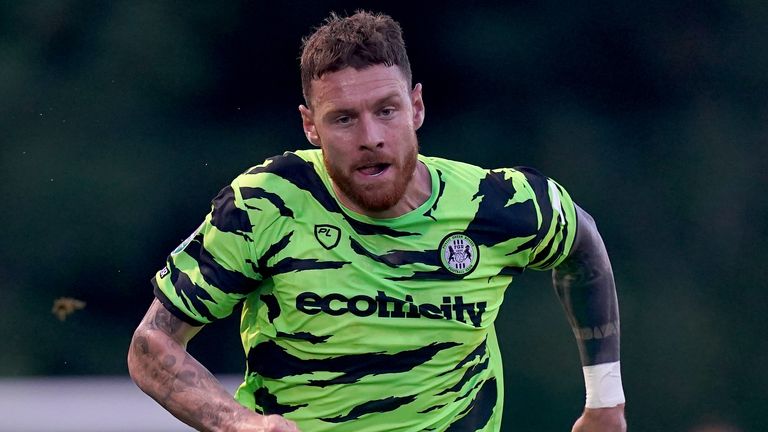 He scored nine goals in 20 appearances for Forest Green in 2022/23