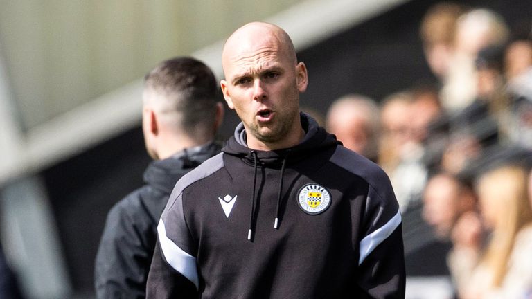 St Mirren boss Craig McLeish