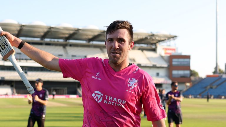 Craig Overton powered Somerset to Vitality Blast Finals Day with an incredible knock