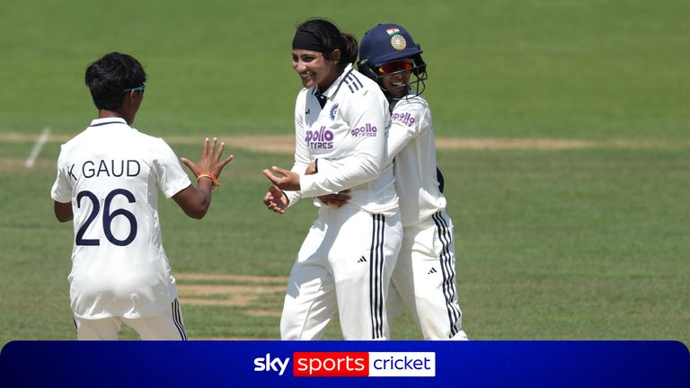 India winning wicket