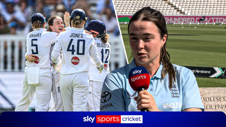 Mady Villiers speaks about what it meant to get the call up for England's Test match against India.
