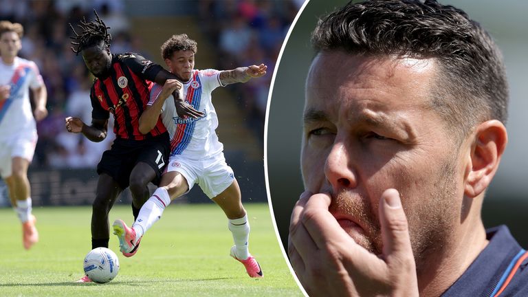 Highlights of Crystal's Palace pre-season match against Bromley. 
