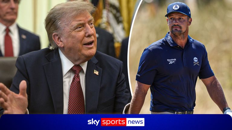 donald trump the open