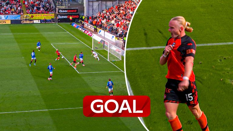 Rose goal v Rangers V2