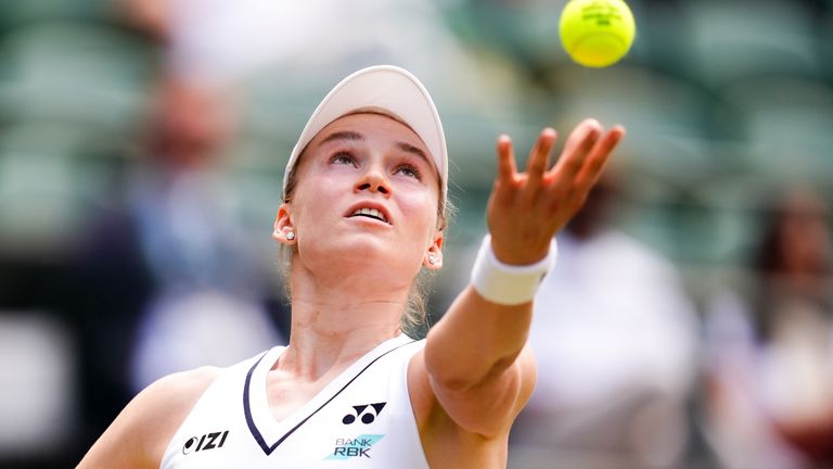 Elena Rybakina suffered a third-round defeat at Wimbledon
