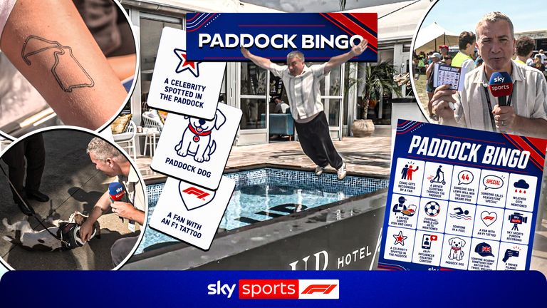 Watch to the end! 👀Hilarious Paddock Bingo challenge
