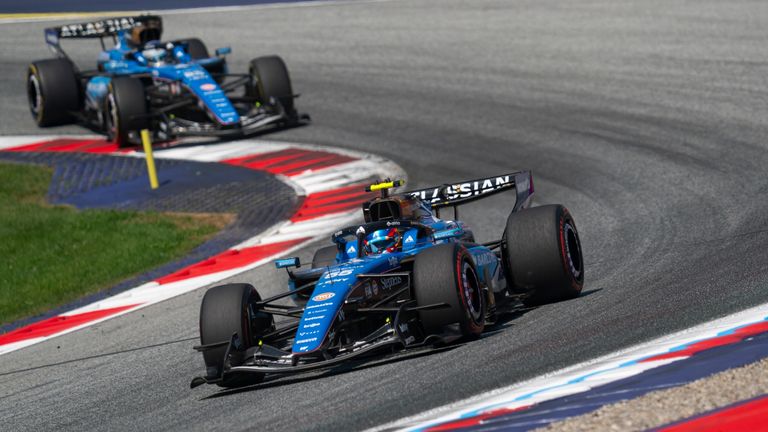 Carlos Sainz and Alex Albon (Cal Sport Media via AP Images)