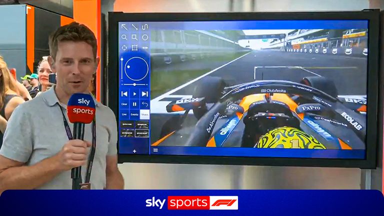 Anthony Davidson takes a look at Lando Norris' flying lap to take pole position at the Hungarian Grand Prix.