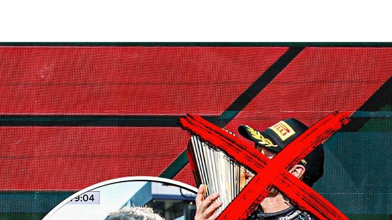 Russell DQed from 2024 Belgian Grand Prix.