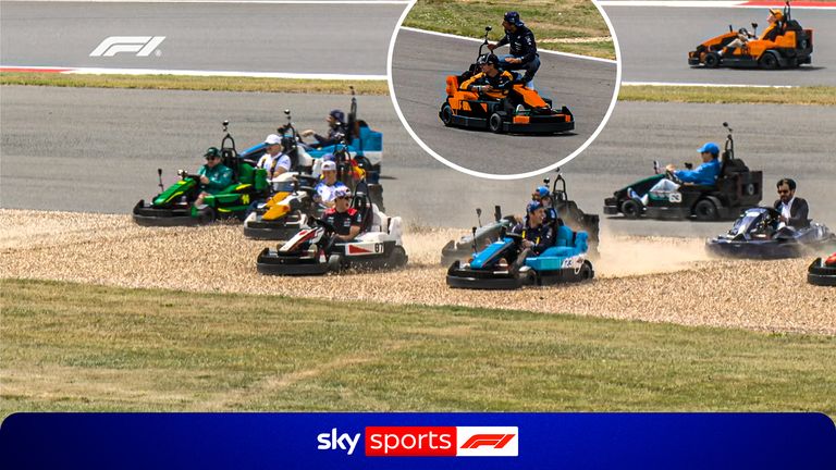Absolute CARNAGE! | Best bits from a chaotic F1 Lego race