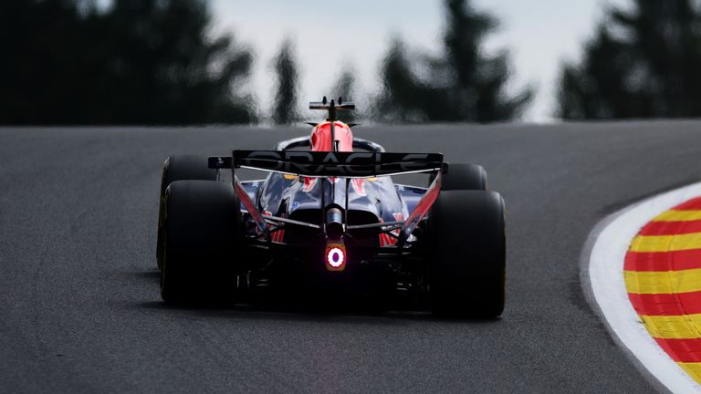 Max Verstappen at the Belgian GP