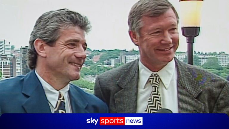 Sir Alex Ferguson and Kevin Keegan