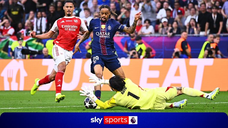 Sky Sports News' Dharmesh Sheth explains how Arsenal could now look to get PSG's Bradley Barcola after failing in their pursuit of Morgan Rogers.