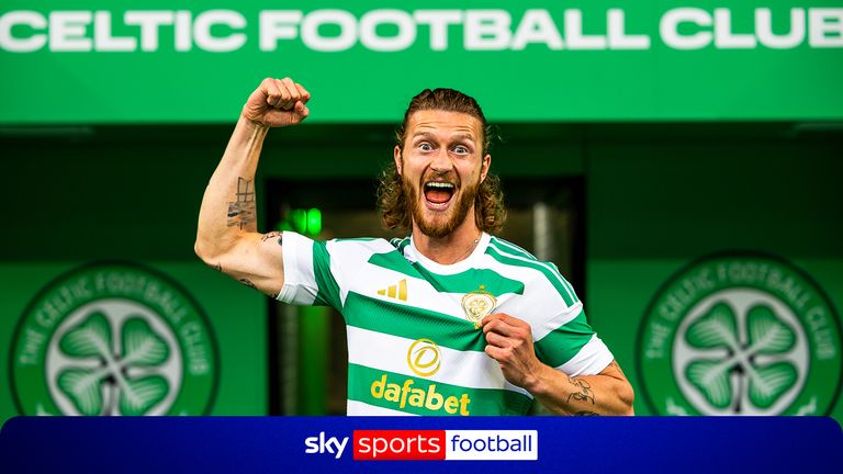 Celtic's club-record signing Kasper Høgh on his £11m move from Bodø/Glimt, Champions League aims and more.