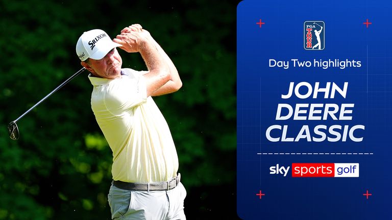 Lucas Glover kept another clean card by holing a 12-foot par putt on his final hole for a 6-under 65 to take a two-shot lead Friday 