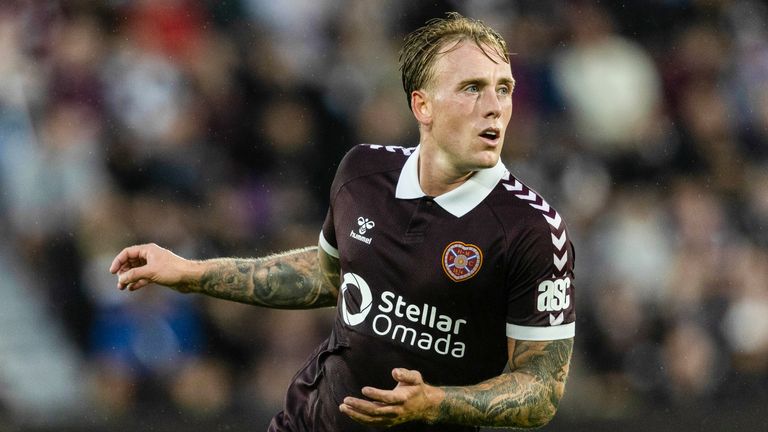 Calvin Miller has joined Hearts from Falkirk