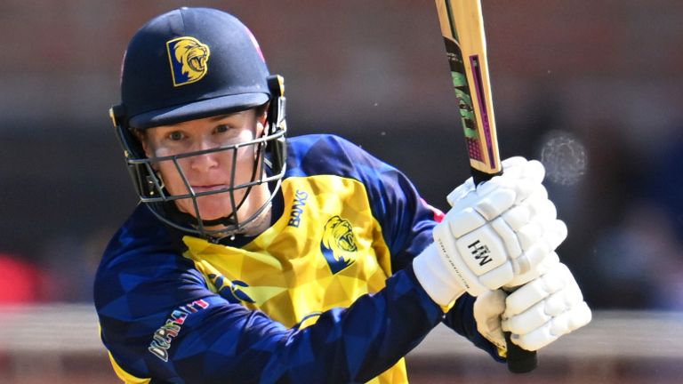 Hollie Armitage bats for Durham during the 2026 Women's Vitality Blast (Getty Images)