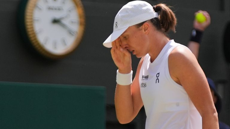 Iga Swiatek at Wimbledon