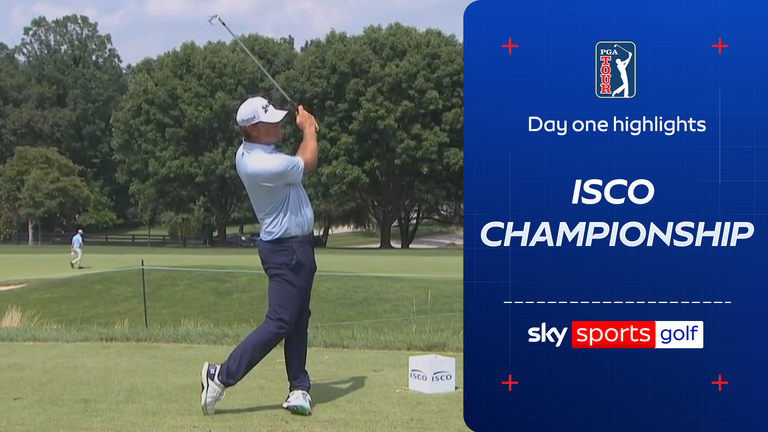 Highlights from day one of the ISCO Championship held at Hurstbourne Country Club Championship Course. 