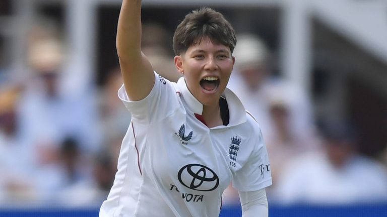 Issy Wong, England Test cricket (Getty Images)