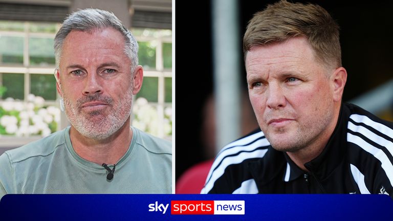 Eddie Howe leaves Newcastle: Jamie Carragher heaps praise on the departing head coach