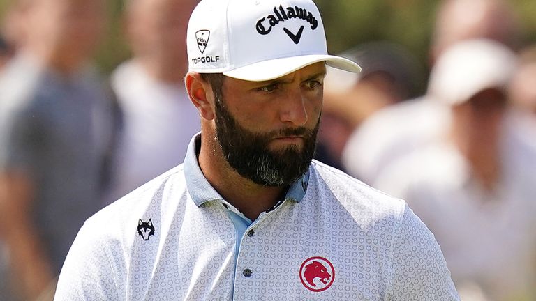 Jon Rahm at Royal Birkdale